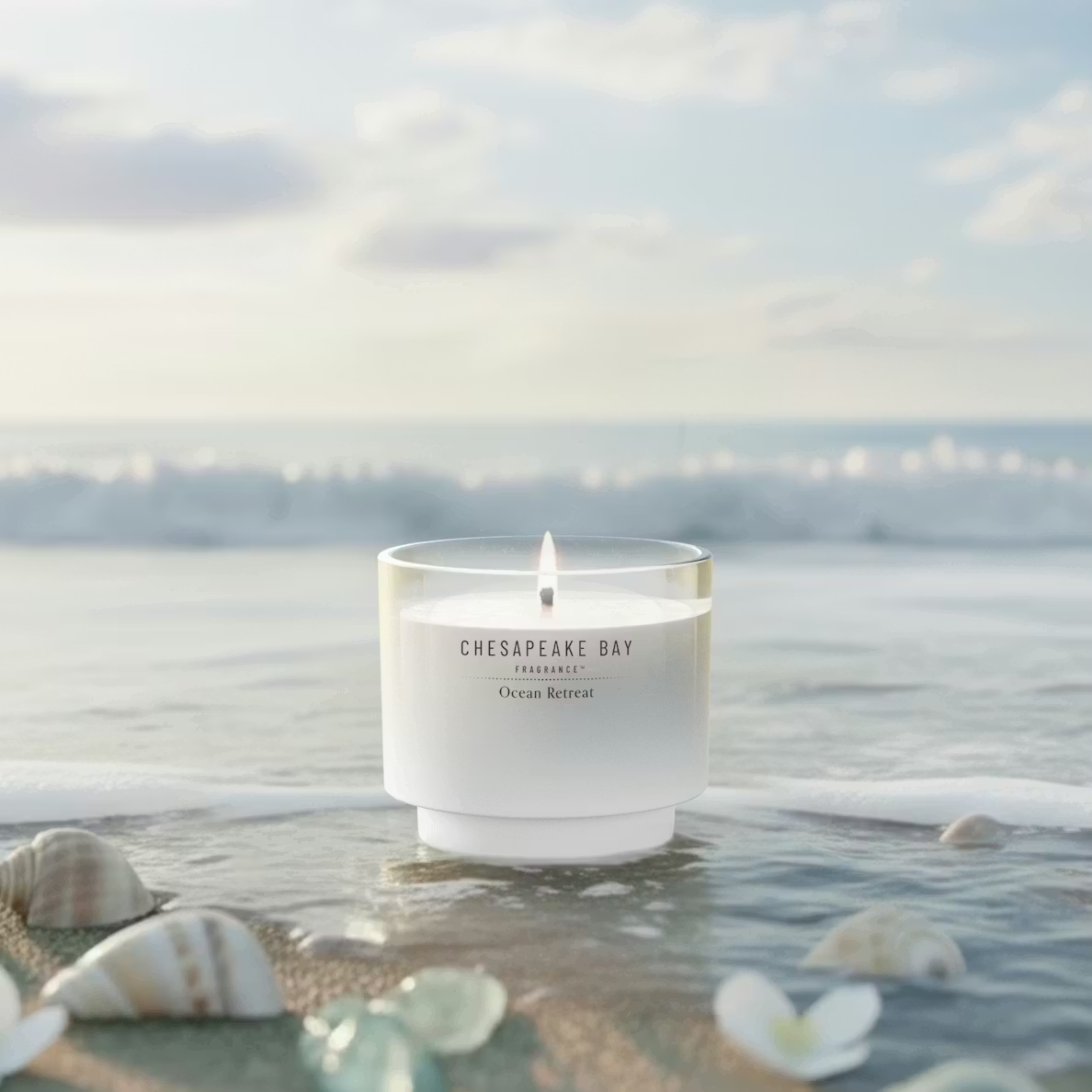 Ocean Retreat Small Jar