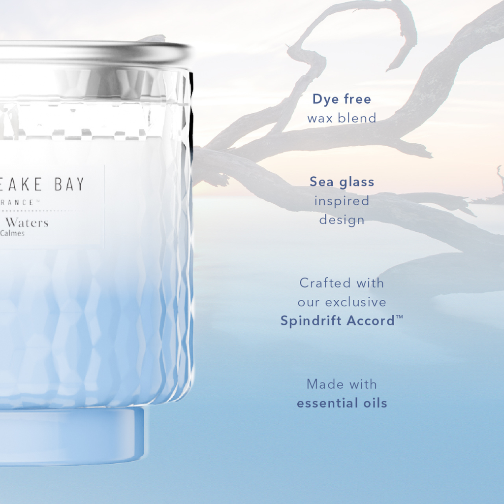 Serene Waters Large Jar - 2 Wicks
