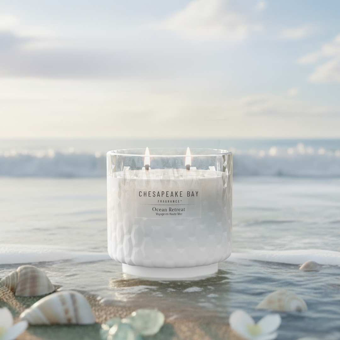 Ocean Retreat Large Jar - 2 Wicks