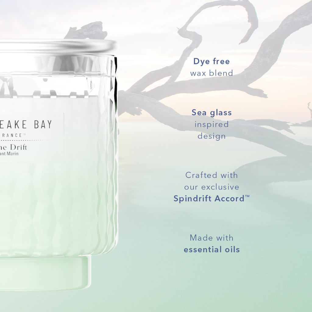 Marine Drift Large Jar - 2 Wicks