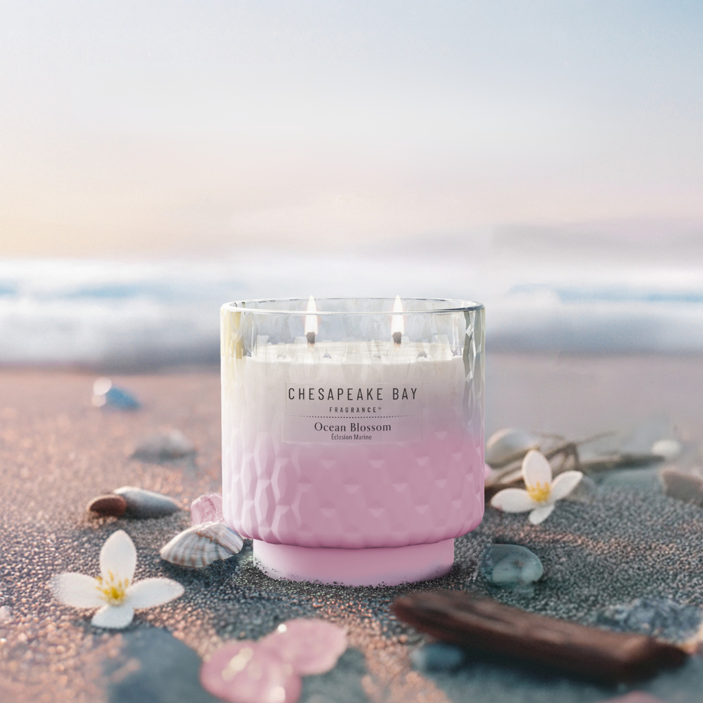 Ocean Blossom Large Jar - 2 Wicks