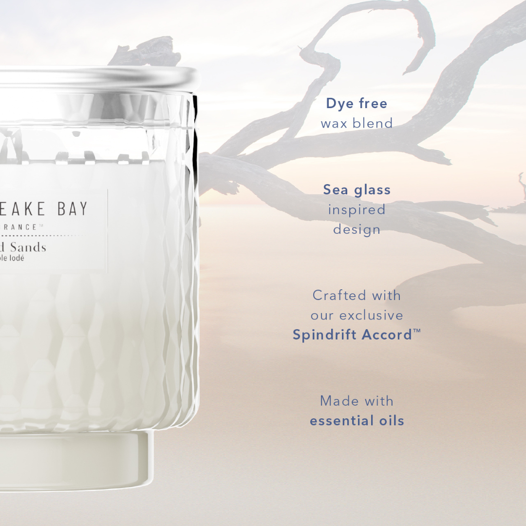 Salted Sands Large Jar - 2 Wicks